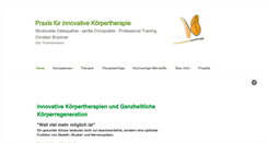 Desktop Screenshot of physiotherapie-brueckner.com