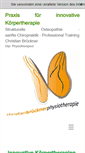 Mobile Screenshot of physiotherapie-brueckner.com